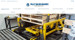 Desktop Screenshot of palletnailingmachine.com